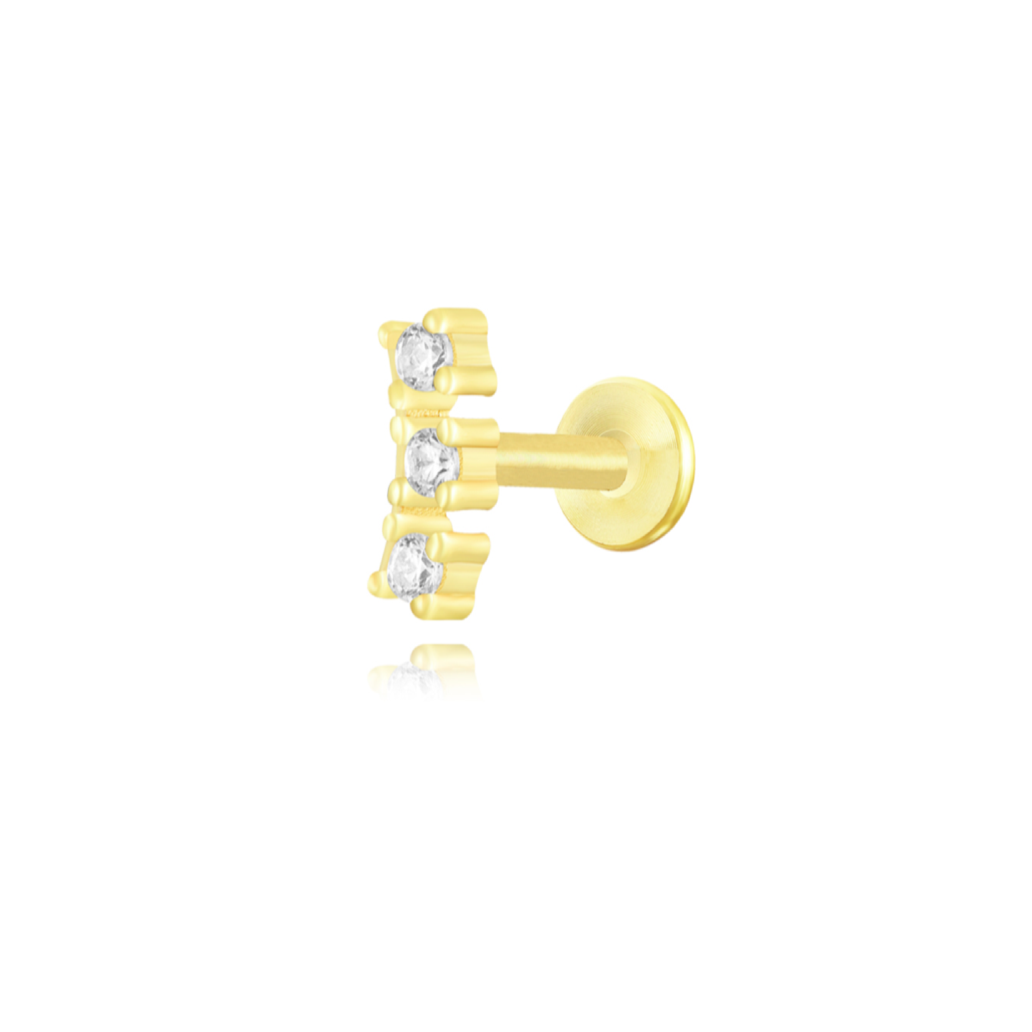 Piercing Tripple Oro